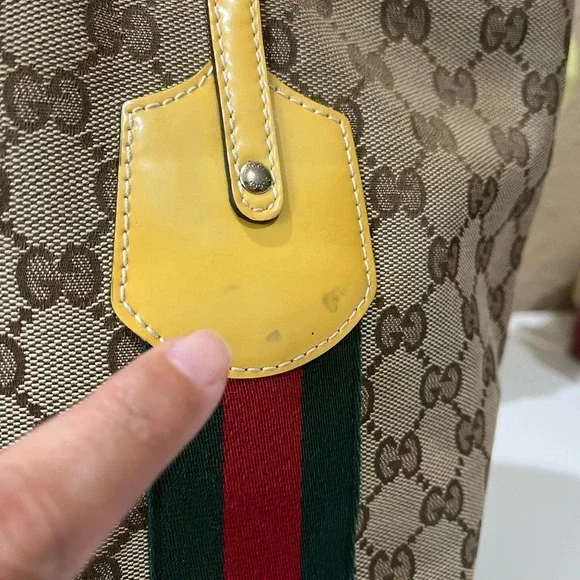 Gucci Small Canvas Tote - Picture 3 of 16
